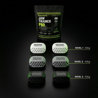 Jaw TRAINER PRO™ - Rostro defenido en 90 dias.