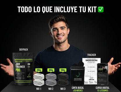 Jaw TRAINER PRO™ - Rostro defenido en 90 dias.