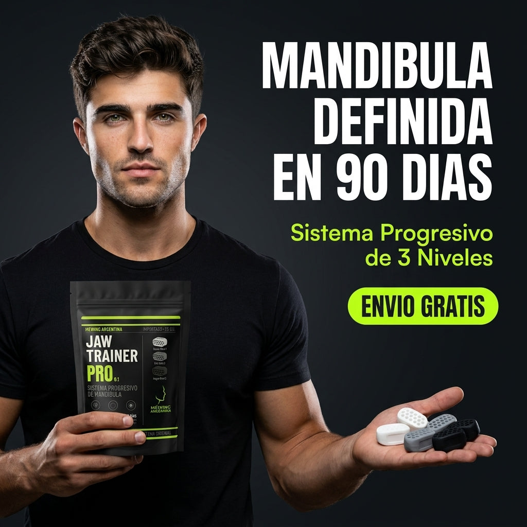Jaw TRAINER PRO™ - Rostro defenido en 90 dias.