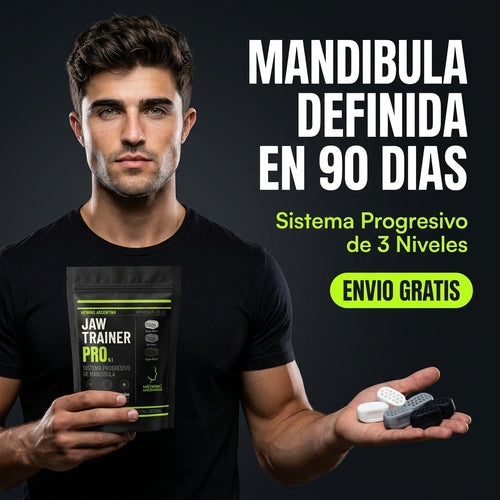 Jaw TRAINER PRO™ - Rostro defenido en 90 dias.
