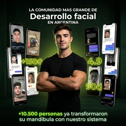 Jaw TRAINER PRO™ - Rostro defenido en 90 dias.
